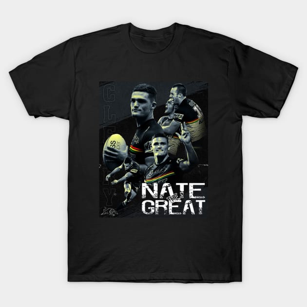 Penrith Panthers - Nathan Cleary - NATE THE GREAT T-Shirt by OG Ballers